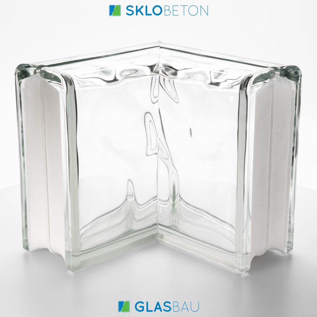 Clear 1919/8 ED Corner 90° Double End Wave