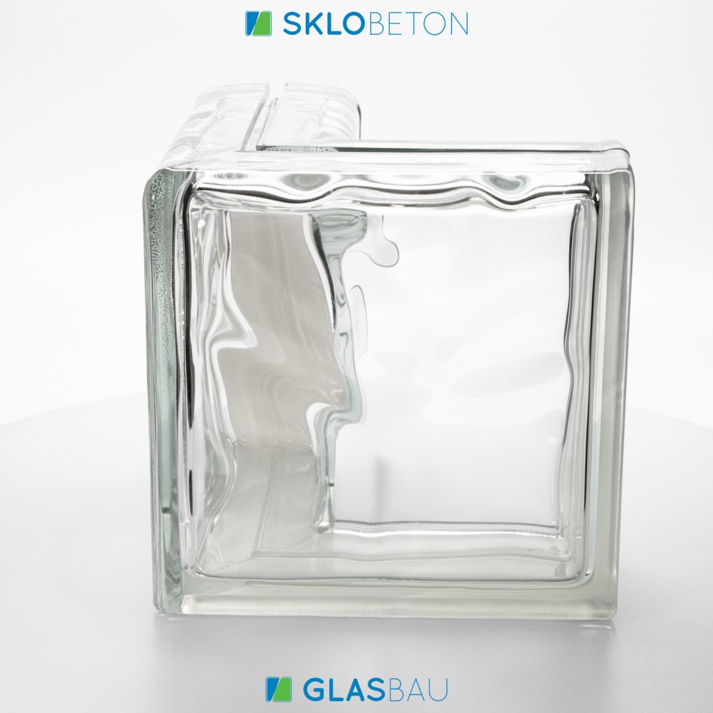 Clear 1919/8 ED Corner 90° Double End Wave