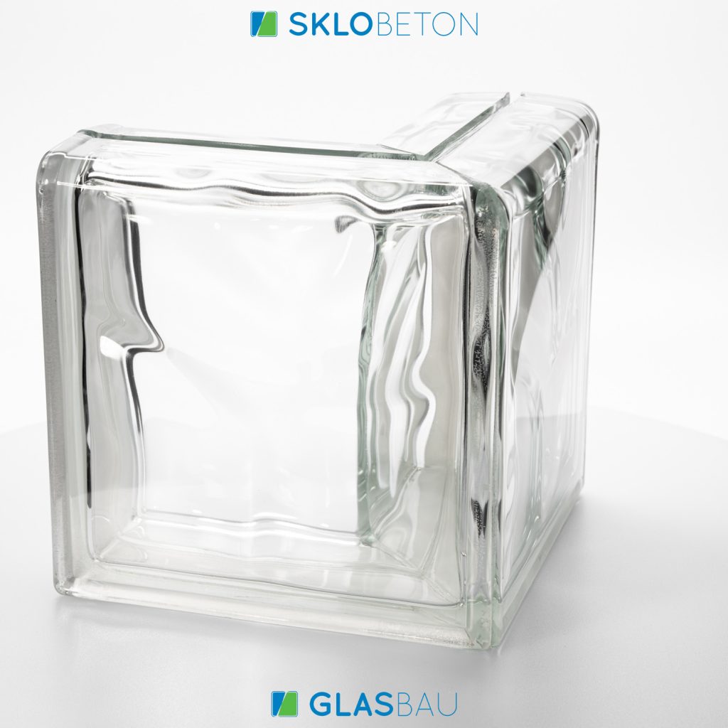 Clear 1919/8 ED Corner 90° Double End Wave