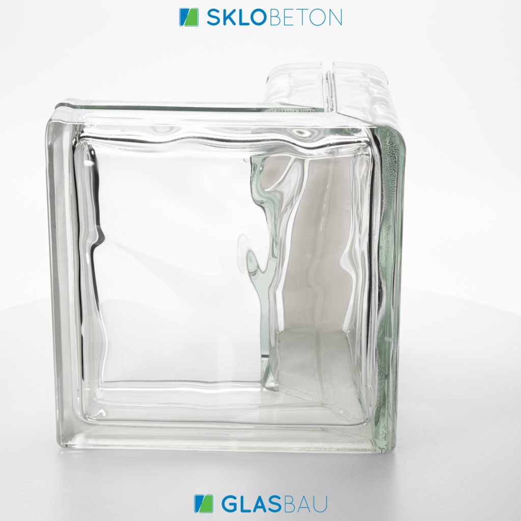 Clear 1919/8 ED Corner 90° Double End Wave