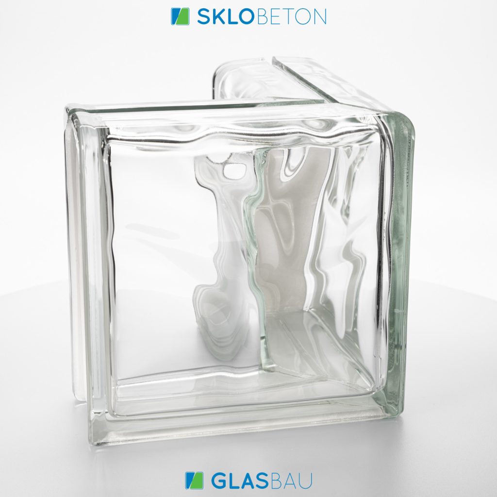 Clear 1919/8 ED Corner 90° Double End Wave