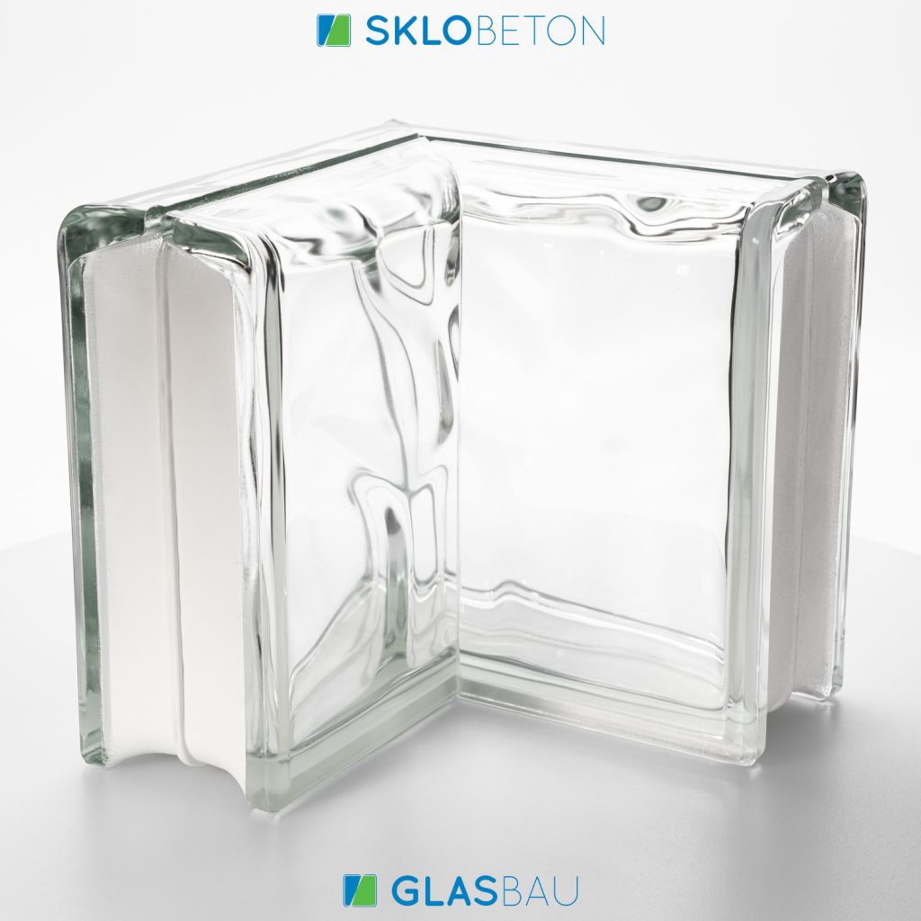 Clear 1919/8 ED Corner 90° Double End Wave