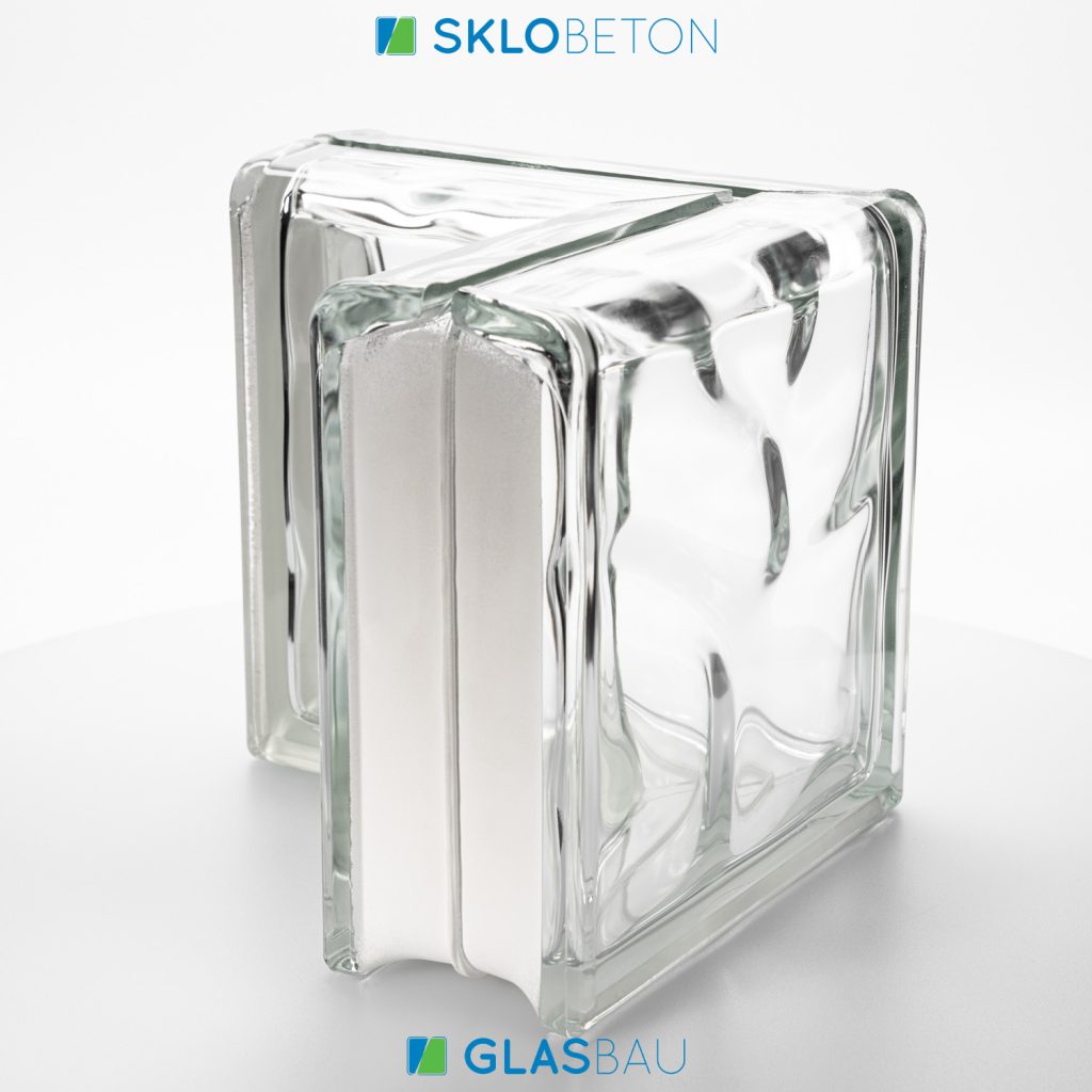 Clear 1919/8 ED Corner 90° Double End Wave