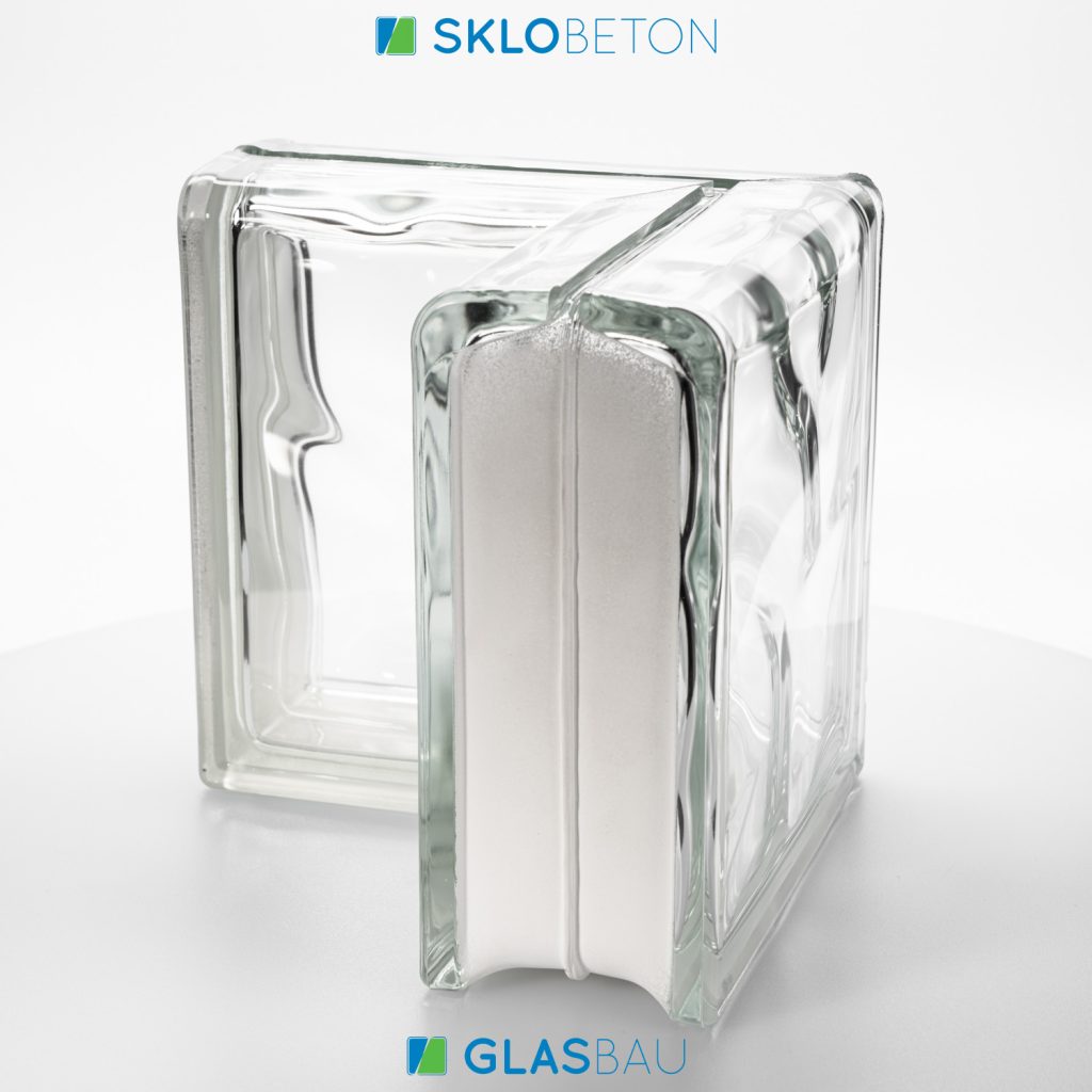 Clear 1919/8 ED Corner 90° Double End Wave