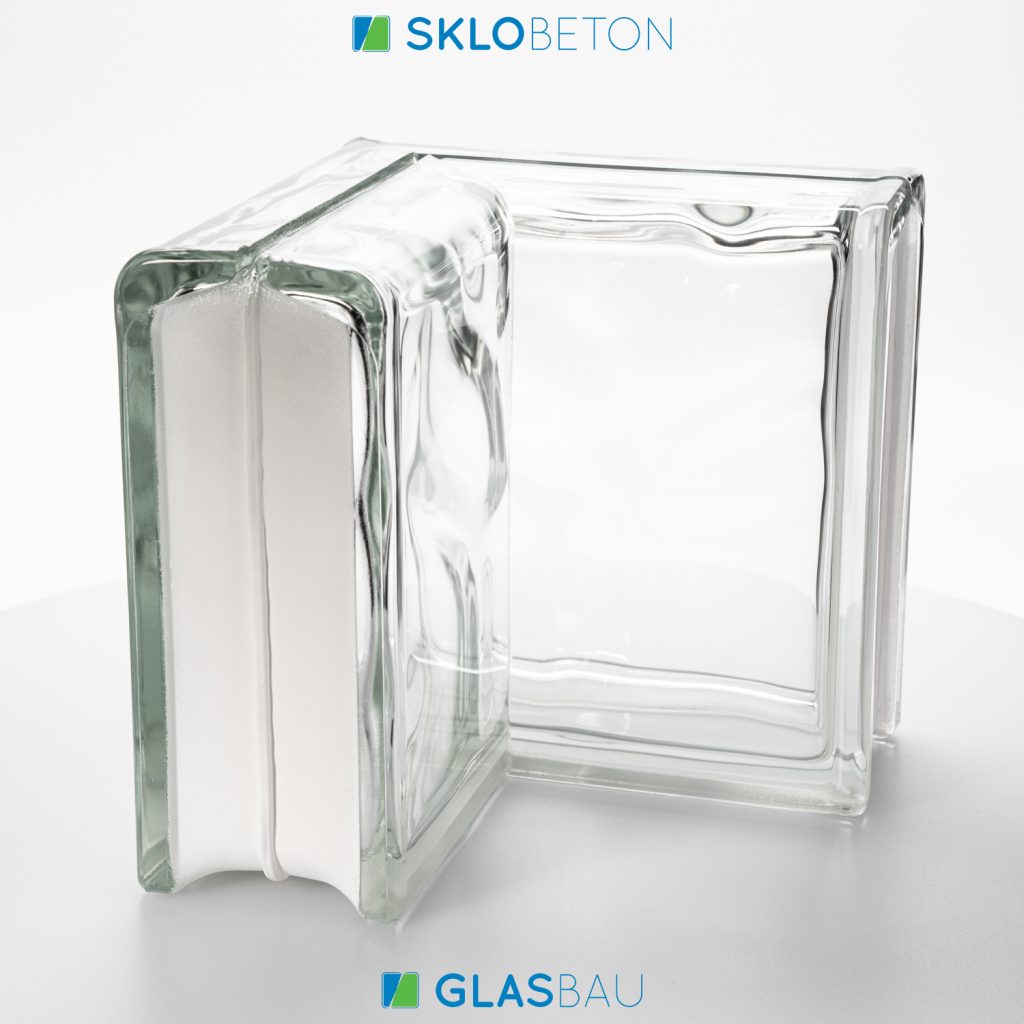 Clear 1919/8 ED Corner 90° Double End Wave