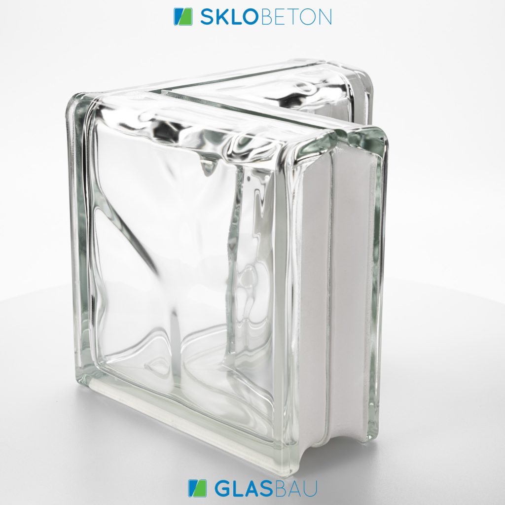 Clear 1919/8 ED Corner 90° Double End Wave